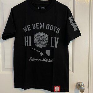 Farmers Market Hawaii tee t shirt size small S black